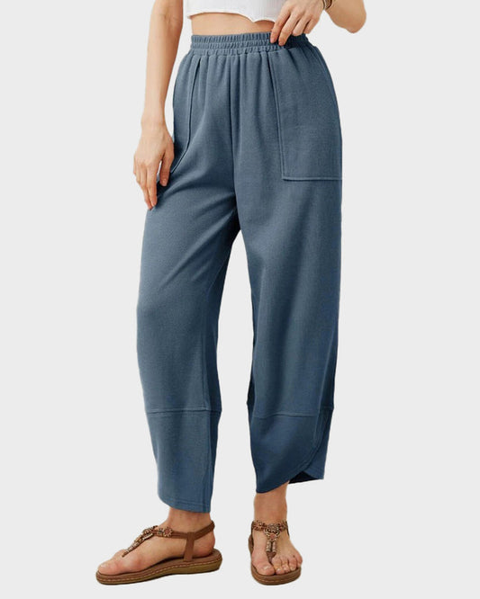 Casual Wide-Leg Palazzo Pants