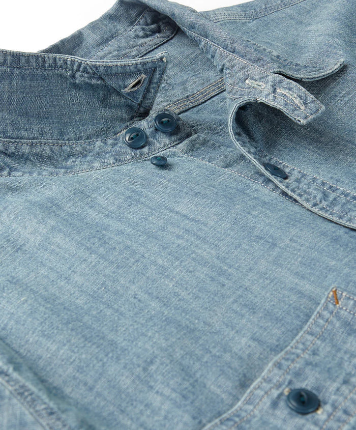 Chambray Utility Shirt - Madison's Niche
