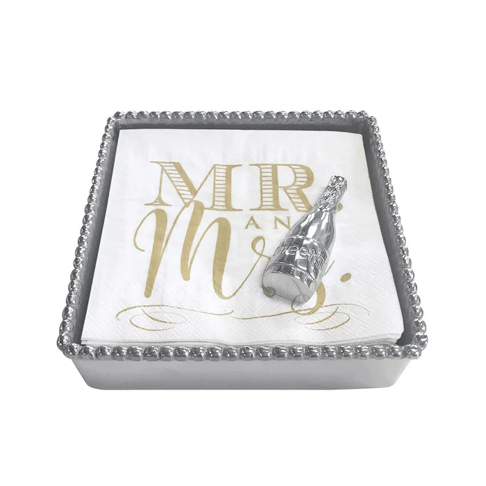 Champagne Napkin Box - Madison's Niche