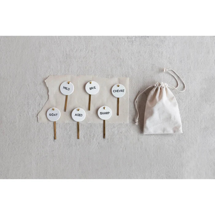 Cheese Markers Set - Madison's Niche