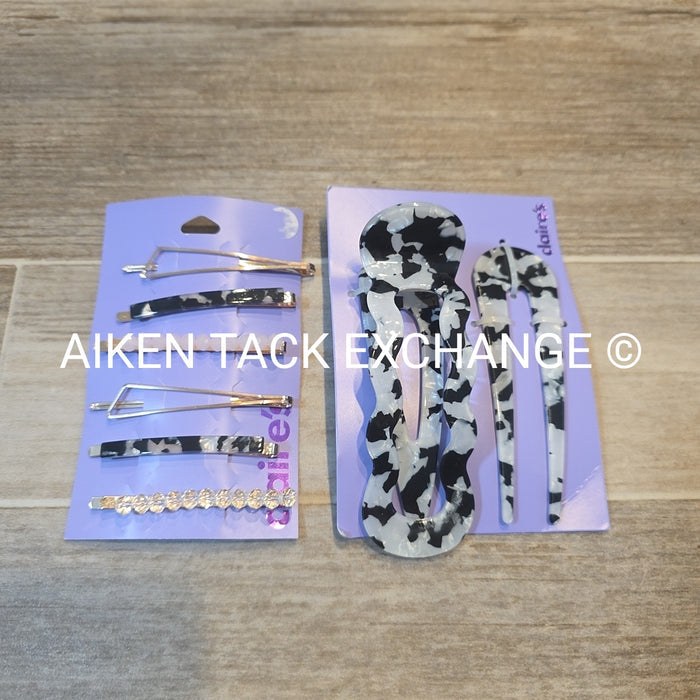 Claire's Hair Clip Bundle - 8 Total