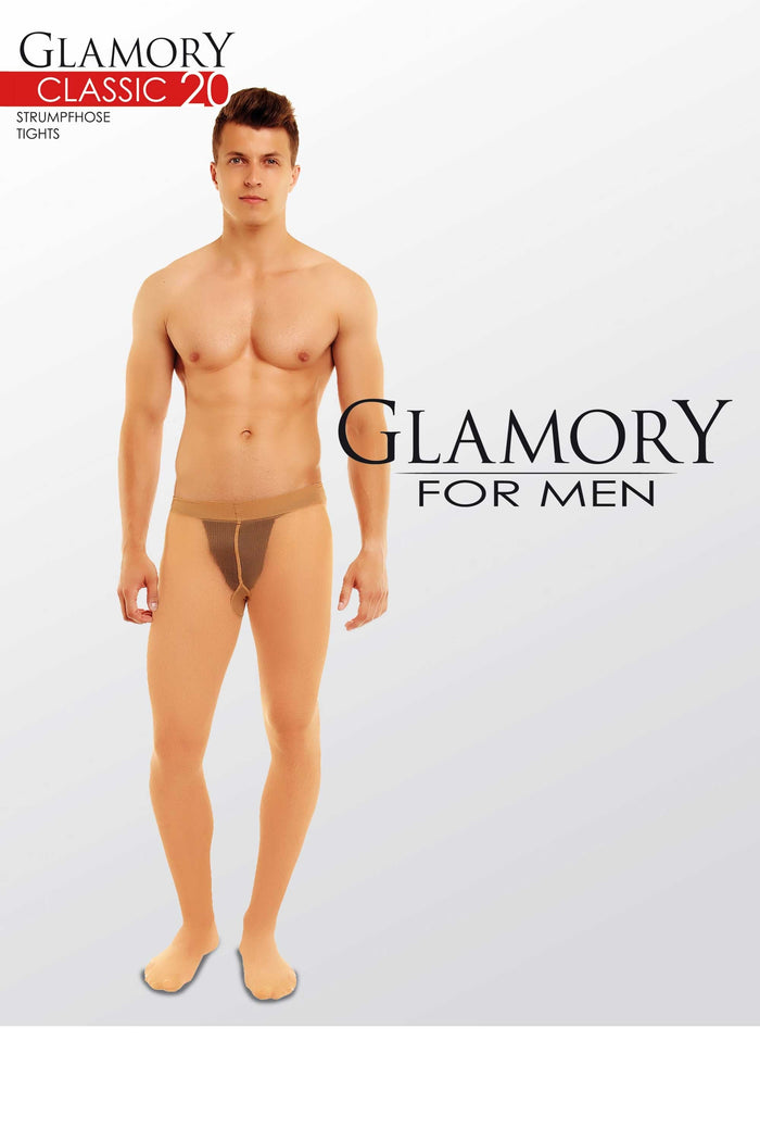 Glamory 50422 Mens 20 Denier Tights
