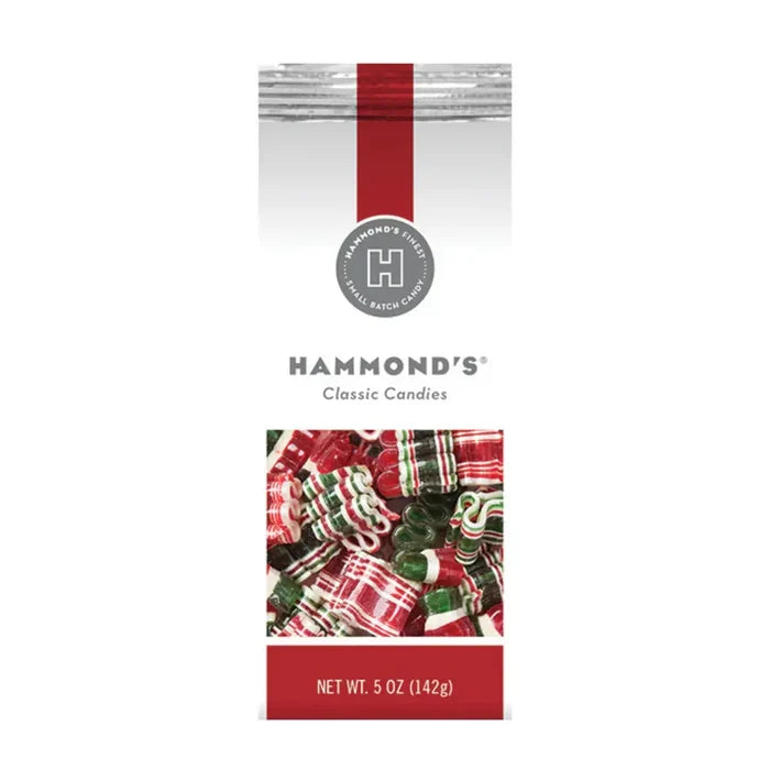 Classic Candy - Mini Ribbons - Holiday Mix  - 5 oz Gift Bag