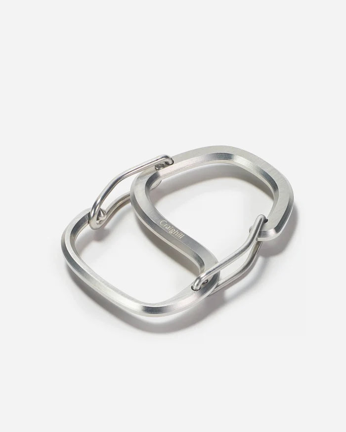 Coachwhip Carabiner - Stainless Steel