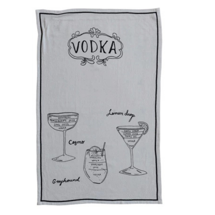 Cocktail Recipe Towel - Madison's Niche