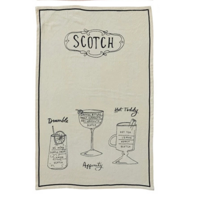 Cocktail Recipe Towel - Madison's Niche
