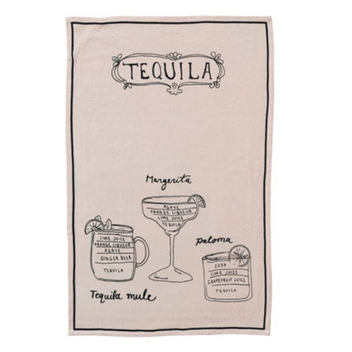 Cocktail Recipe Towel - Madison's Niche