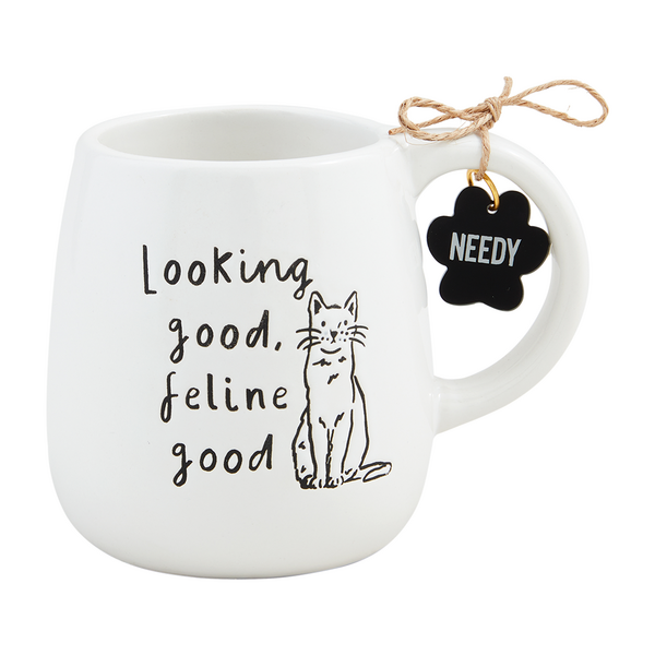 Collar Charm Cat Mug - Madison's Niche