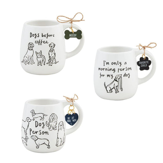 Collar Charm Dog Mug - Madison's Niche