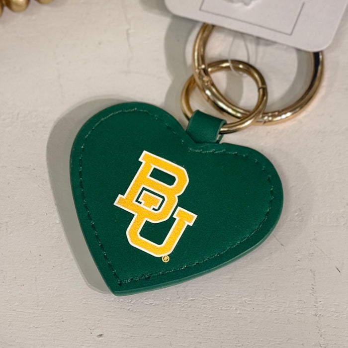Collegiate Game Day Heart Charm
