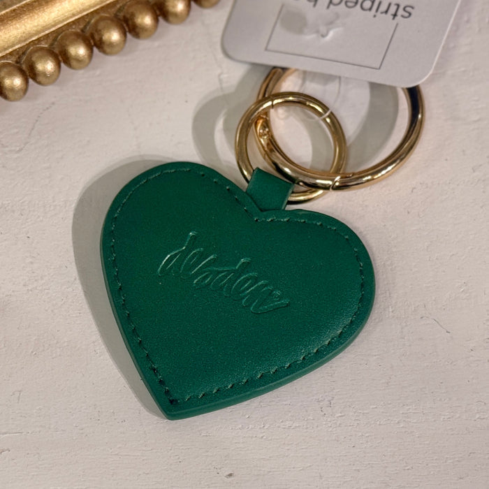 Collegiate Game Day Heart Charm