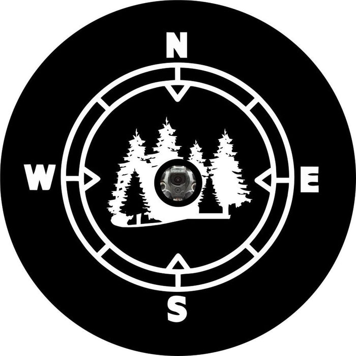 Compass in the Woods