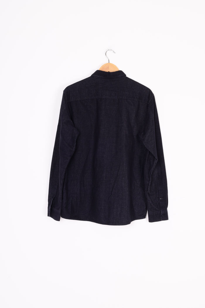 Cos Mens Blue Shirt Size L