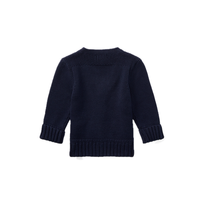 Cotton V-Neck Cardigan - Madison's Niche