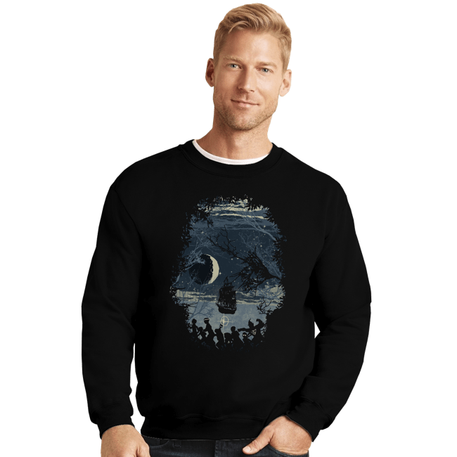 Crewneck Sweater, Unisex / Small / Black