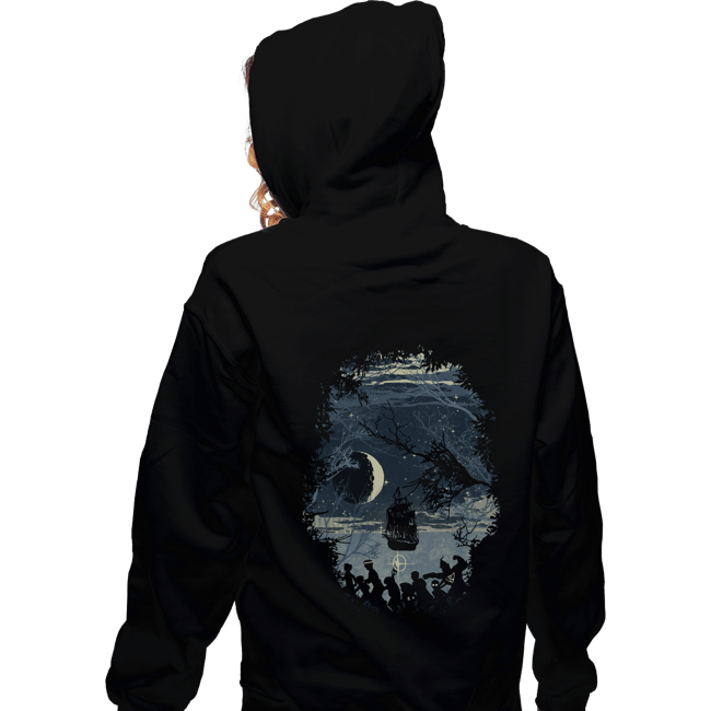 Zippered Hoodies, Unisex / Small / Black