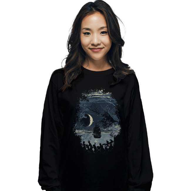 Long Sleeve Shirts, Unisex / Small / Black