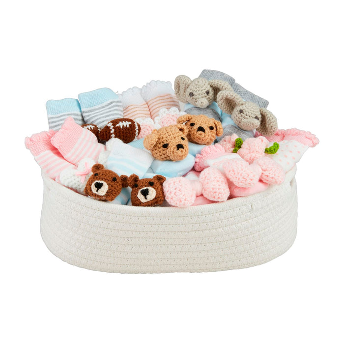 Crochet Rattle Tow Socks - Madison's Niche