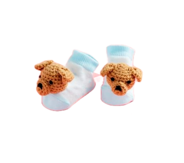 Crochet Rattle Tow Socks - Madison's Niche