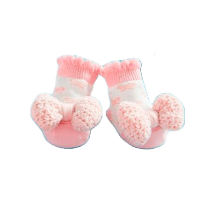 Crochet Rattle Tow Socks - Madison's Niche