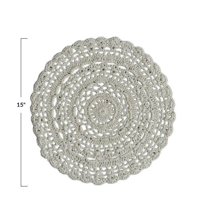 Crocheted Placement - Madison's Niche