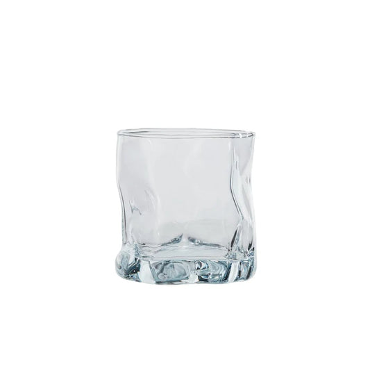 Crumpled Lowball Glass - Madison's Niche
