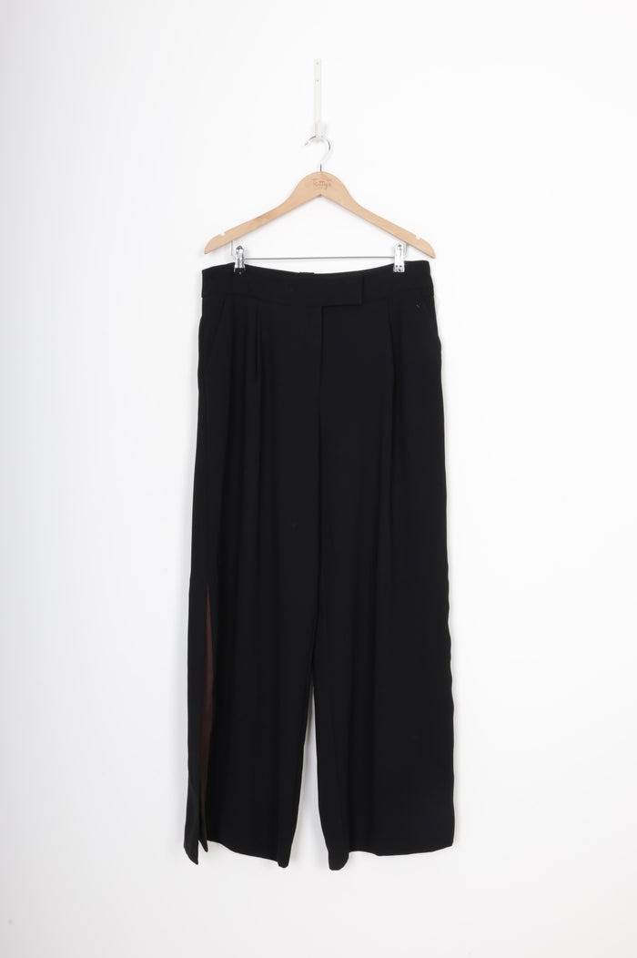 Cue Womens Black Pants Size 16