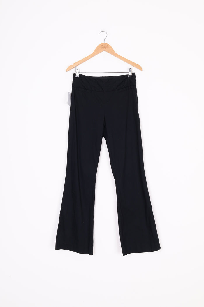 Cue Womens Black Pants Size 8