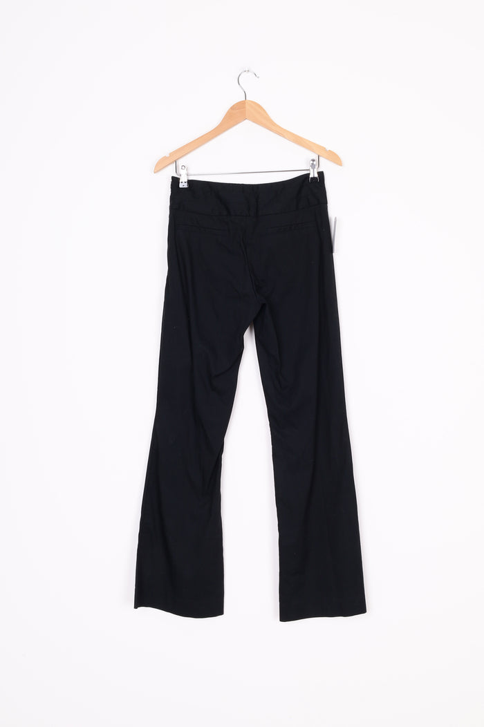 Cue Womens Black Pants Size 8