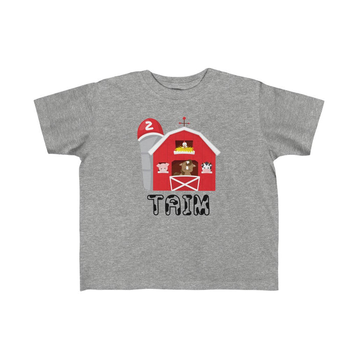 Custom Farm Toddler TShirt Kids clothes