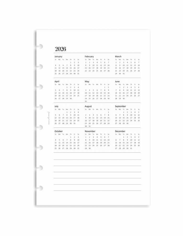 Dashboard | Year at a Glance
