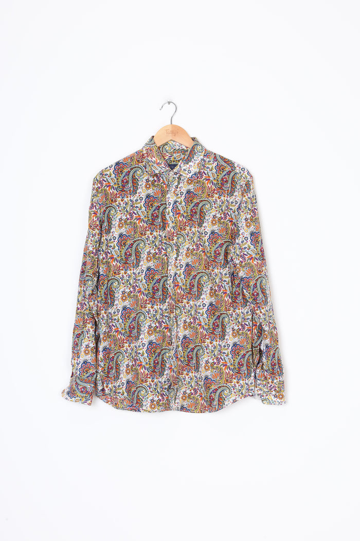 David Smith Mens Multi Shirt Size L