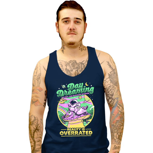 Tank Top, Unisex / Small / Navy