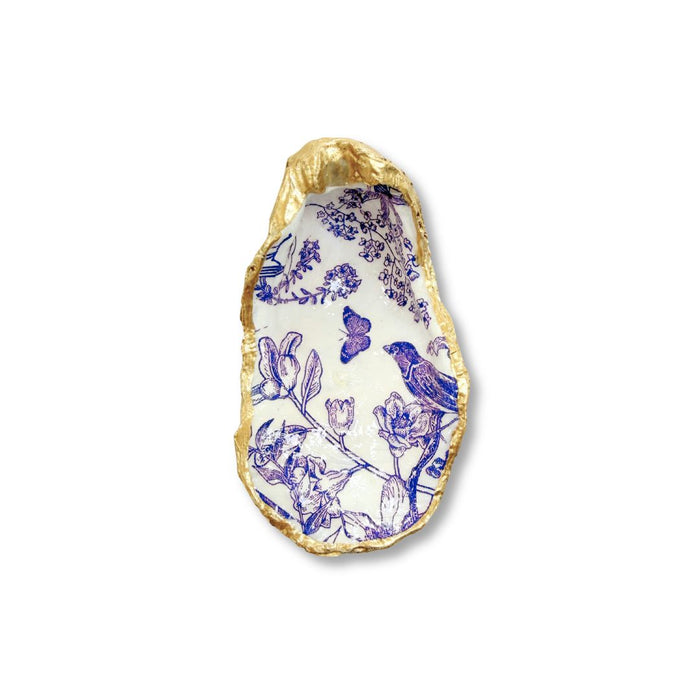 Decoupage Oyster Trinket Dish - 318 Art & Frame