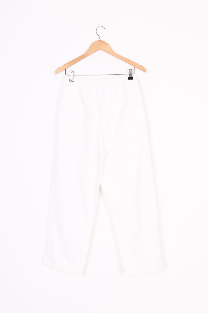 Deiji Studios Womens White Pants Size S