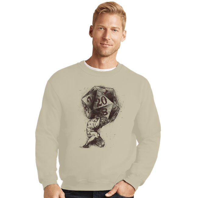 Crewneck Sweater, Unisex / Small / Sand