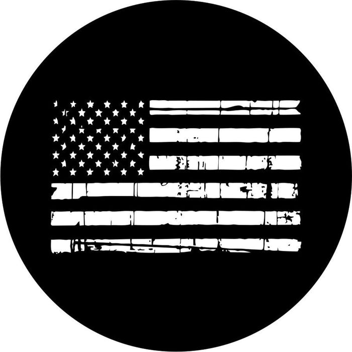 Distressed American Flag (ANY COLOR)