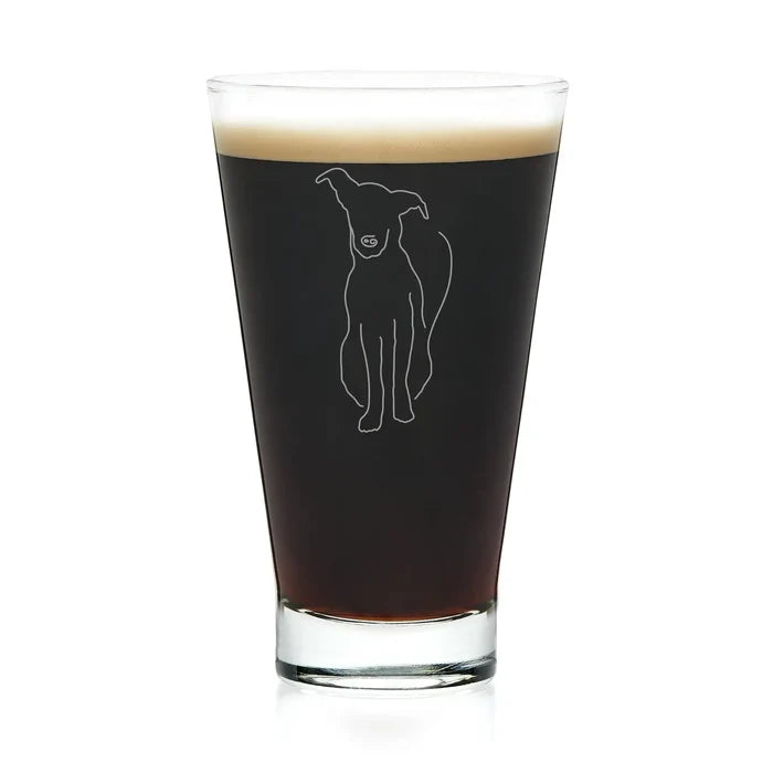 Dog Hi-Ball Glass - Madison's Niche