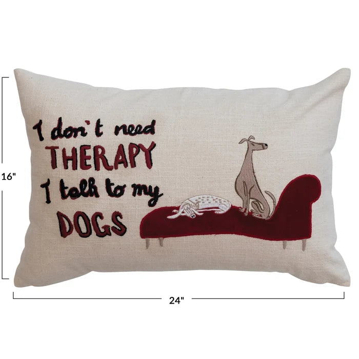 Dog Therapy Pillow - Madison's Niche