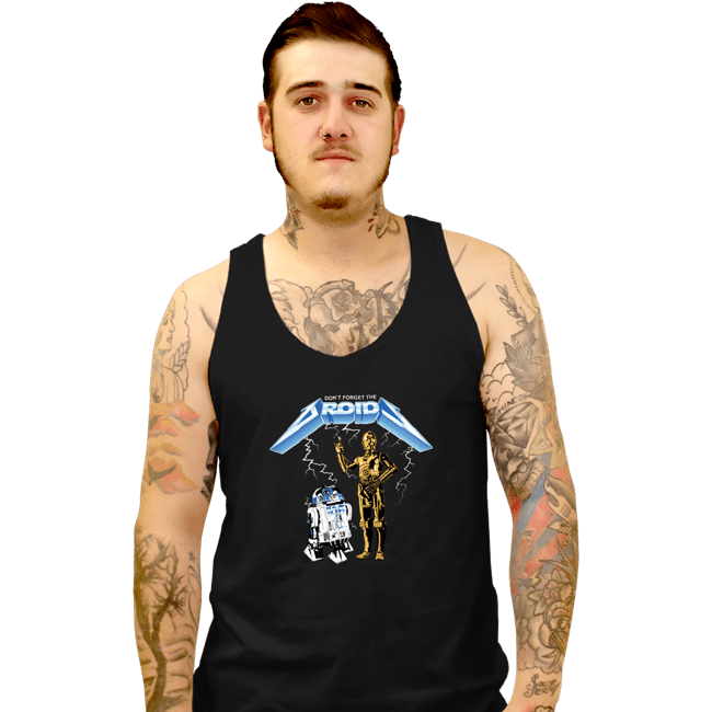 Tank Top, Unisex / Small / Black