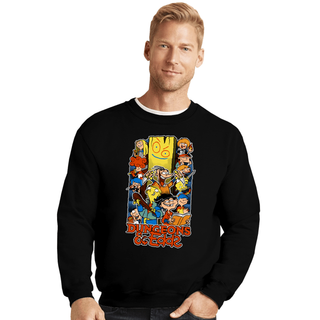 Crewneck Sweater, Unisex / Small / Black