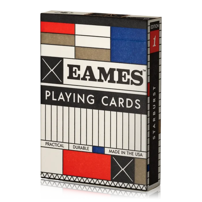 Eames "Starburst" Playing Cards
