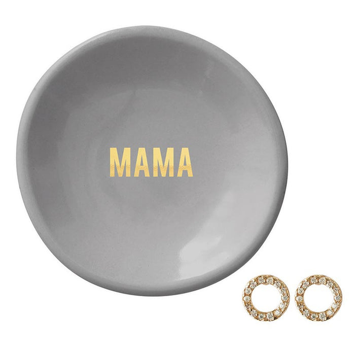 Earrings & Tray - Mama - Madison's Niche