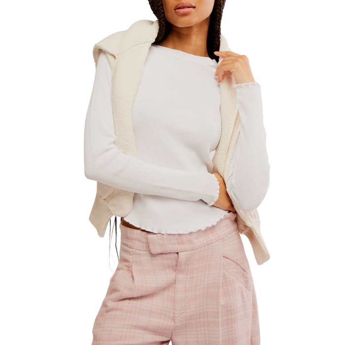 Easy Does it Tee in White - Madison's Niche