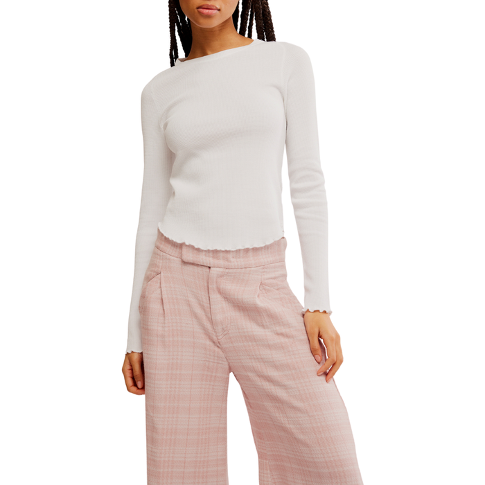 Easy Does it Tee in White - Madison's Niche