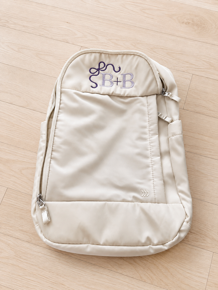 Embroidered Backpack