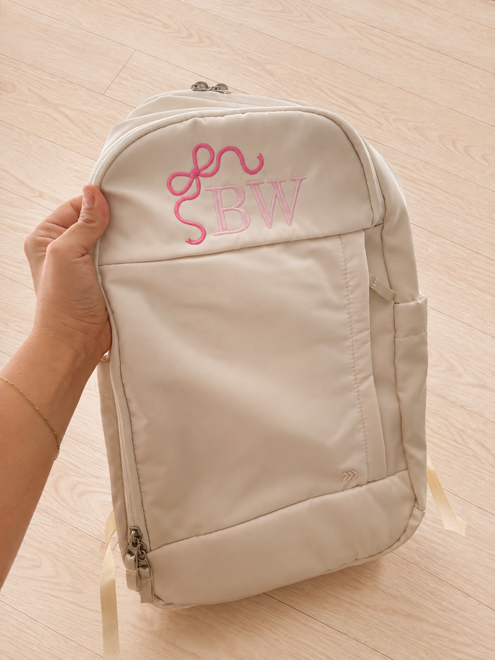 Embroidered Backpack
