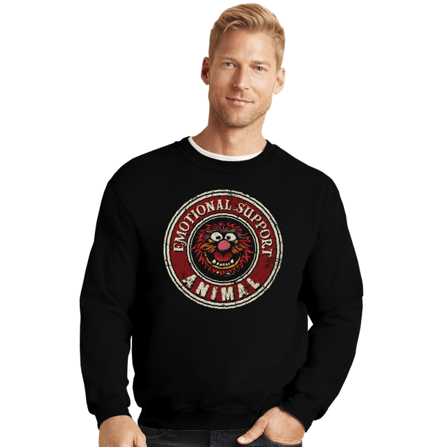 Crewneck Sweater, Unisex / Small / Black