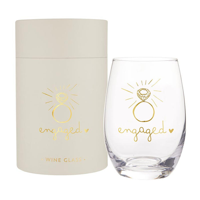 Engaged Boxed Glass - Madison's Niche