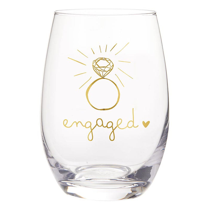Engaged Boxed Glass - Madison's Niche